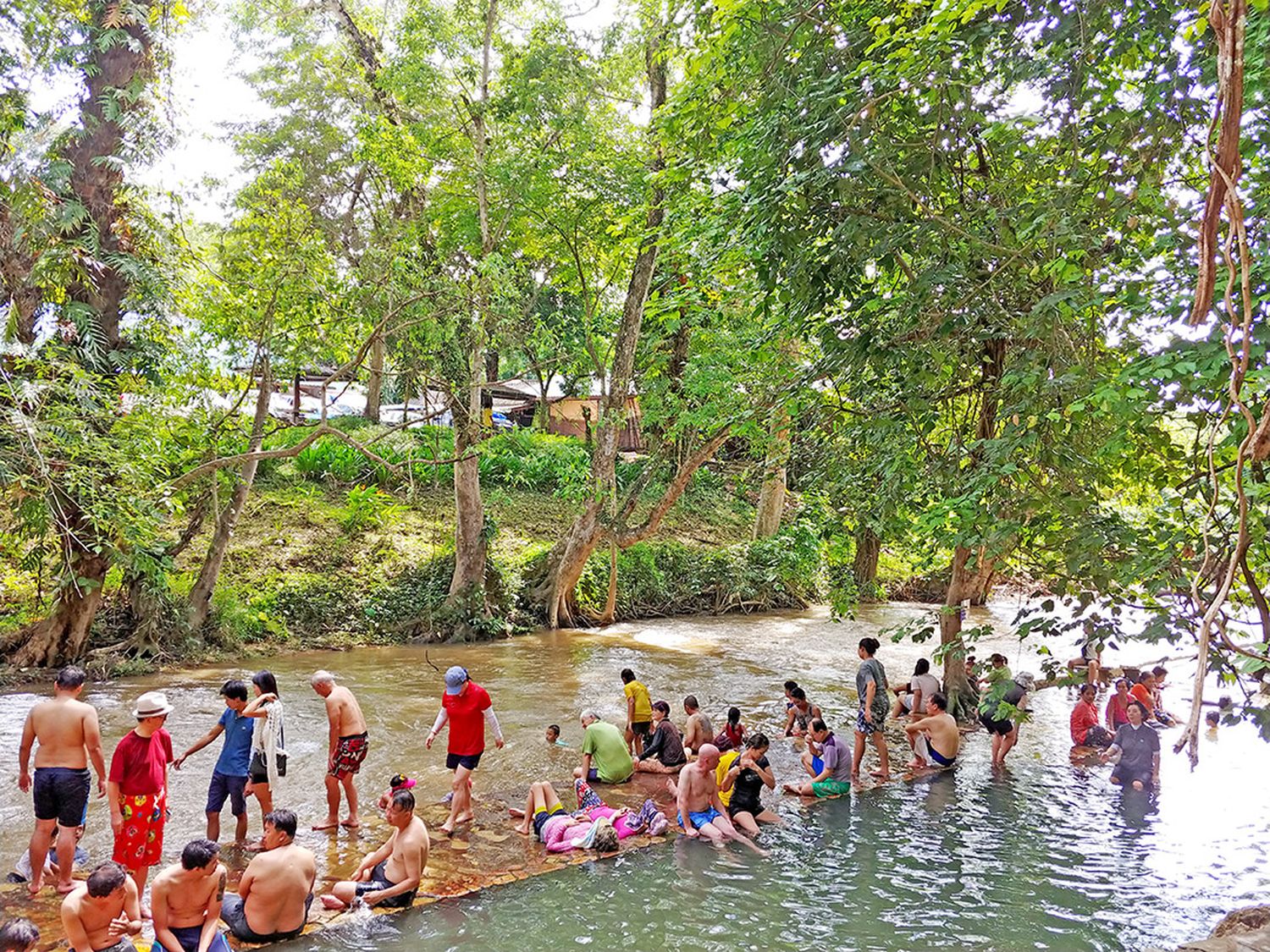 Hin Dad Hot Spring A Great Place To Relax In Kanchanaburi The Bear