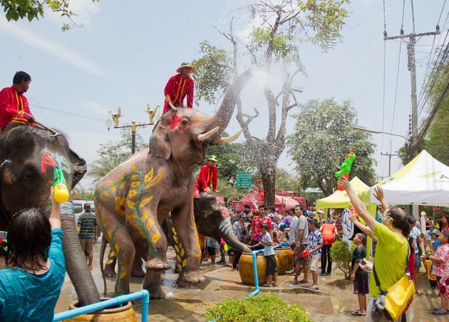 Ayutthaya_Top 10 Best Destinations to Celebrate Songkran in Thailand from Marc (Curious Bear) of The Bear Travel