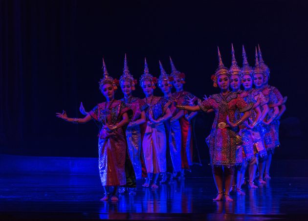 Khon Is Dance Drama Thai Classical Masked
