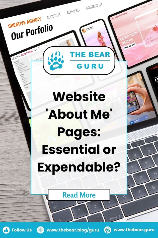 Website 'about Me' Pages Essential or Expendable