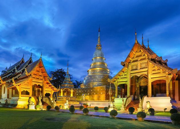 Wat Phra Singh Temple Chiang Mai Province Thailand