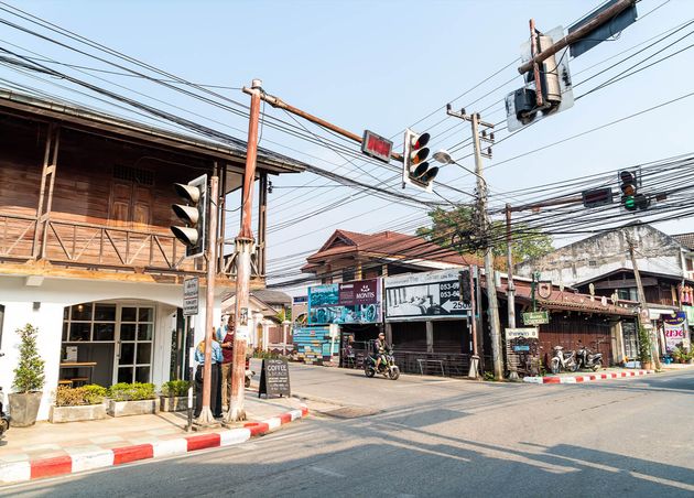 Street Scene Pai Thailand