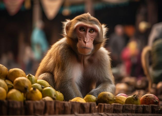 Close up Monkey Market