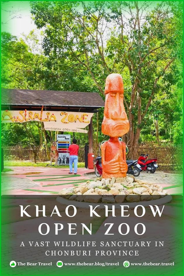 Khao Kheow Open Zoo: A Vast Wildlife Sanctuary in Chonburi Province