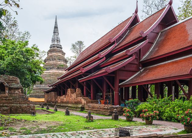 Chiang Saen City Temple in Chiang Rai