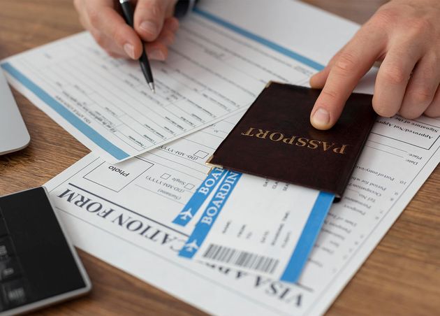 Visa Application Composition with a Passport
