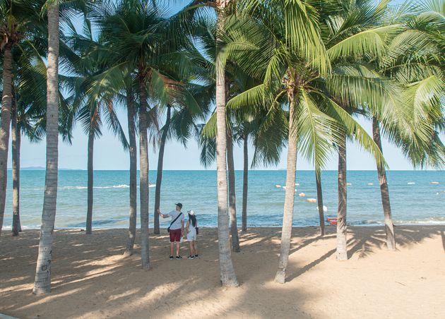 Pattaya Beach Thailand Welcomes Tourists