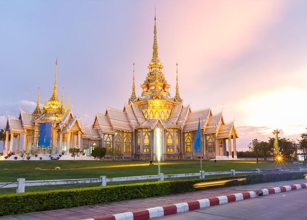 Thai Temple Thai Style Church Nakhon Ratchasima Province Thailand