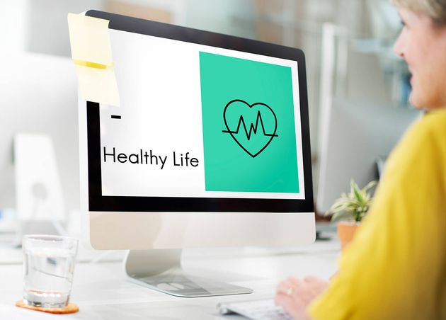 Heart Healthy Life Wellness Icon