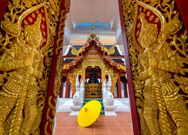Wat Khua Khrae Chiang Rai Thailand