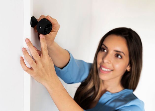 Medium Shot Woman Holding Camera