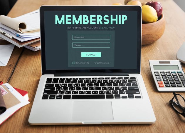 Member Log Membership Username Password Concept