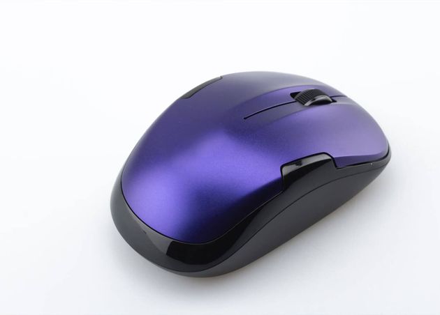 Purple Computer Mouse