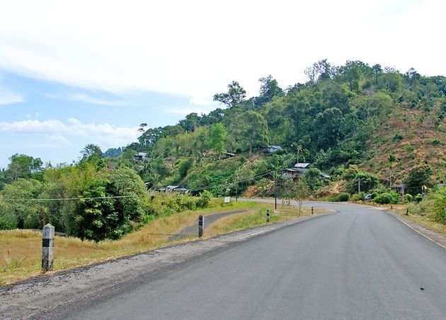 Khirithan Dam in Chanthaburi