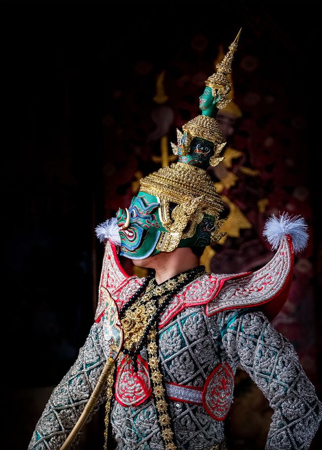 Art Culture Thailand Dancing Masked Khon Literature Ramayana