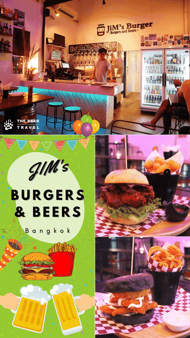 JIM's Burgers & Beers: A Perfect Place to Hangout in Bangkok