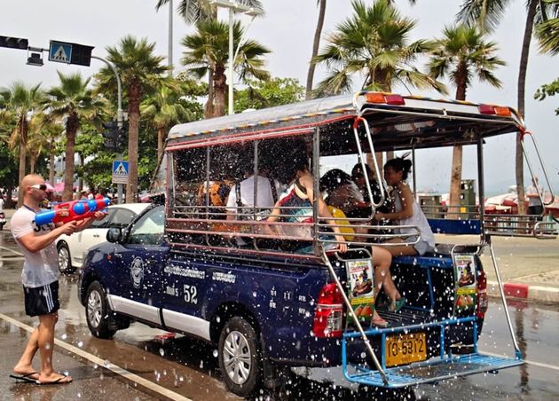 Pattaya_Top 10 Best Destinations to Celebrate Songkran in Thailand from Marc (Curious Bear) of The Bear Travel