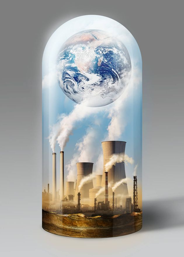 Climate Change with Industrial Pollution