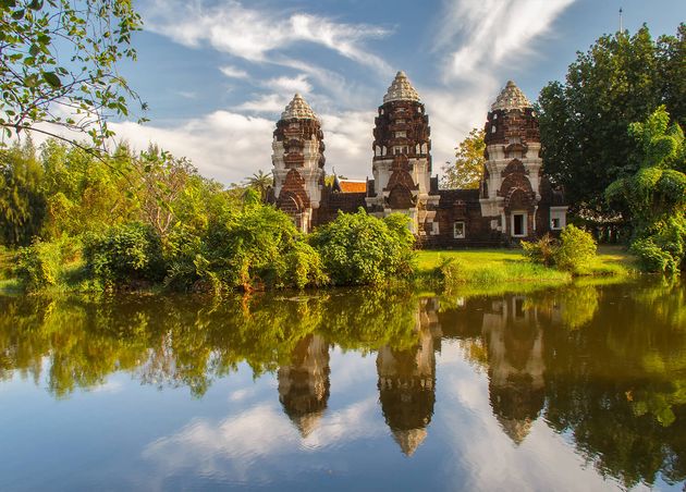 Phra Prang Sam Yot Lopburi Province Thailand