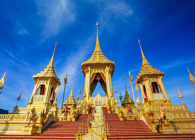 Royal Crematorium Replica King Bhumibol Adulyadej Pra May Ru Maat