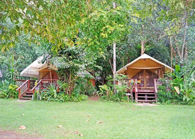 Safari Style Tent at Hintok River Camp