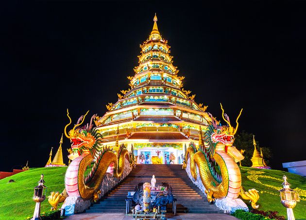 Wat Huay Pla Kang Chinese Temple Chiang Rai Province Thailand