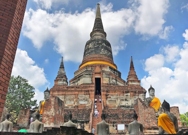 Main Chedi_Wat Yai Chai Mongkhon in Ayutthaya