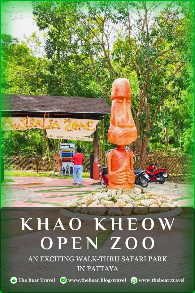 Khao Kheow Open Zoo: An Exciting Walk-Thru Safari Park in Pattaya