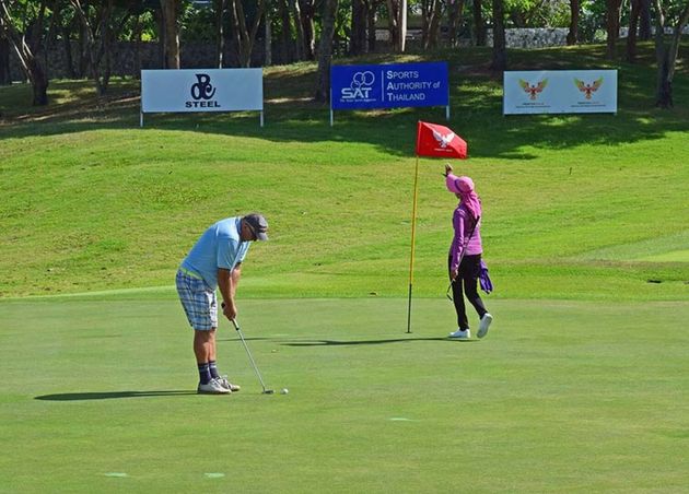 Beautiful View of Phoenix Gold Golf & Country Club in Pattaya