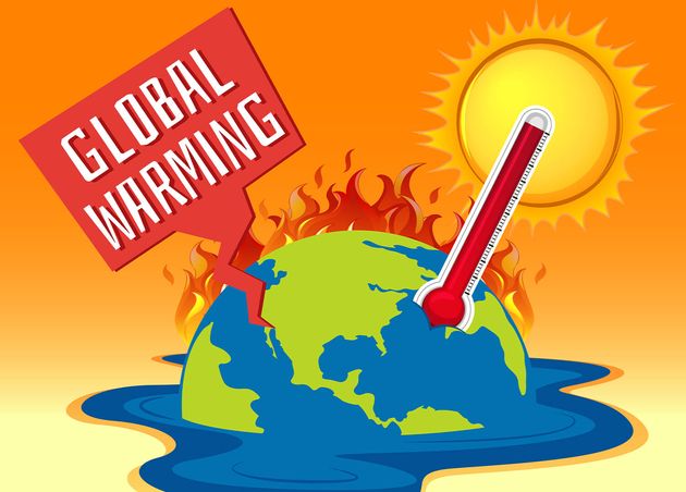 Global Warming with Earth Fire