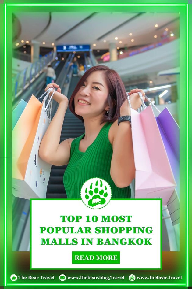 Top 10 Most Popular Shopping Malls in Bangkok