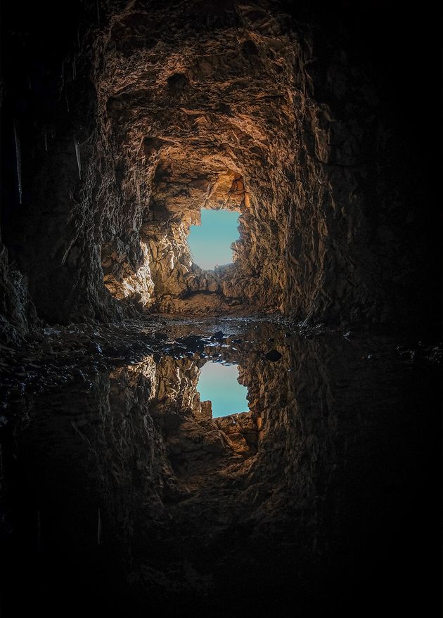 Reflection Entrance Cave