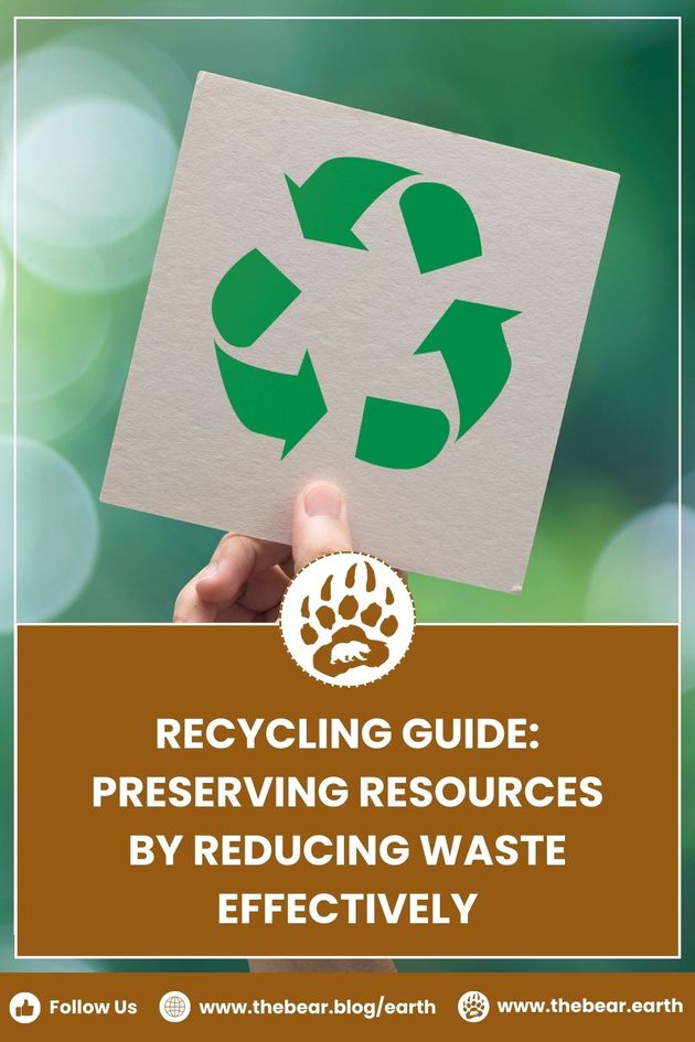 Recycling Guide Preserving Resources by Reducing Waste Effectively