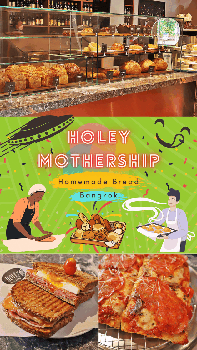 Holey Mothership Bakery in Bangkok