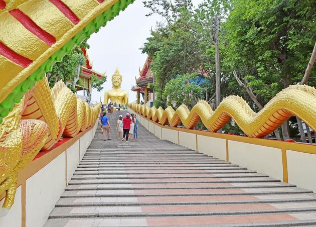 People Visiting Big Buddha Pattaya