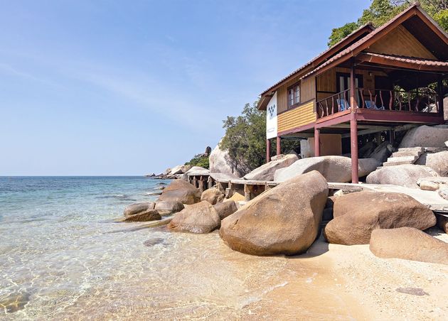 Tropical Beach Villa by Sea Koh Tao Samui Thailand