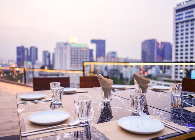 Luxury Private Dinner Rooftop Bangkok Thailand