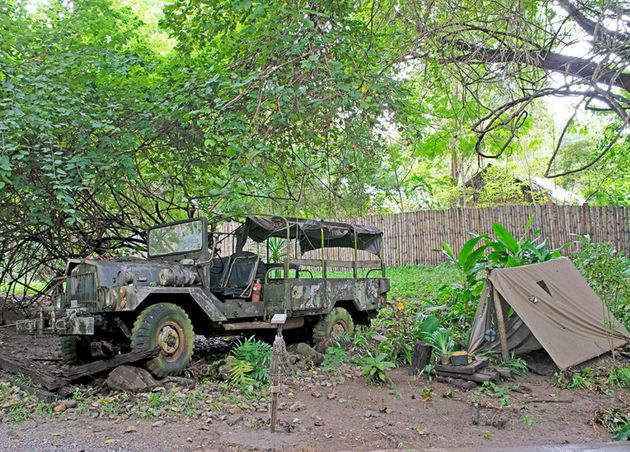 Old Army Truck at Hintok River Camp