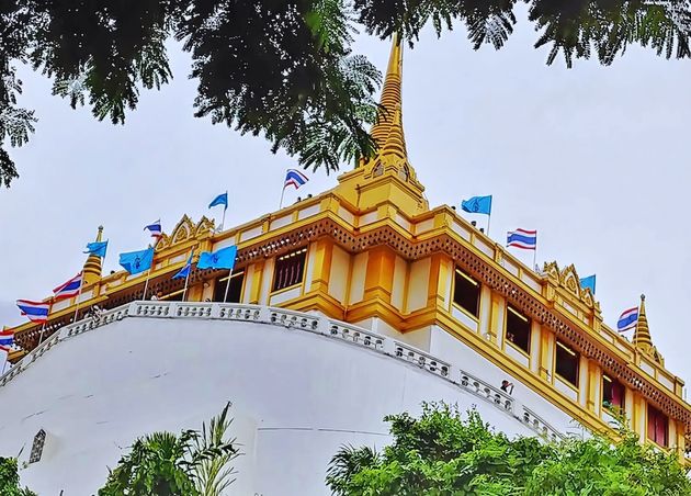 View from Outside of Wat Saket