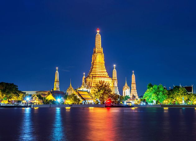 Wat Arun near Bangkok Art Culture Centre (BACC) in Pathum Wan