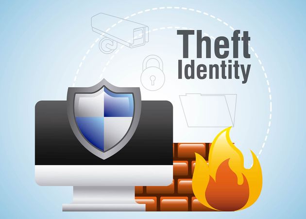 Theft Identity Computer Protection Firewall Safety