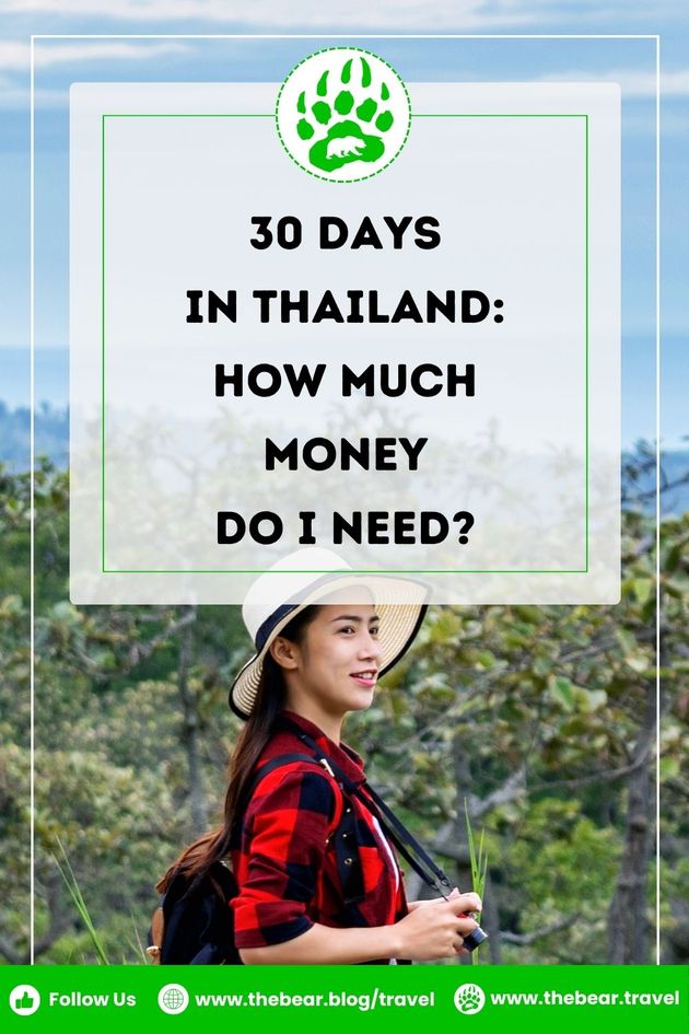 30 Days in Thailand How Much Money Do I Need