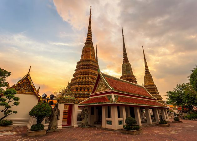 Wat Pho Temple Wat Phra Chetuphon Bangkok Thailand