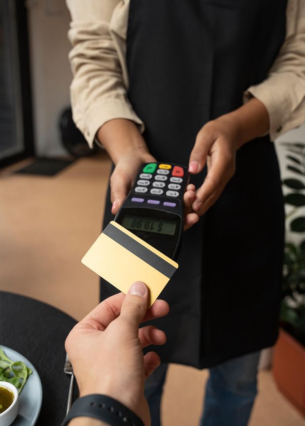 Person Paying Using Nfc Technology