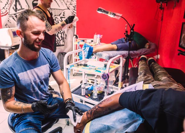 Tattoo Studio with Masters Clients