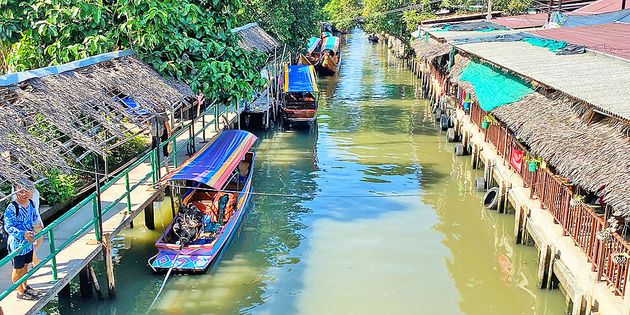 Venice of the East Tour: Exploring 4 Floating Markets in a Day
