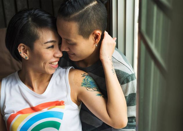 Lgbt Asian Lesbian Couple