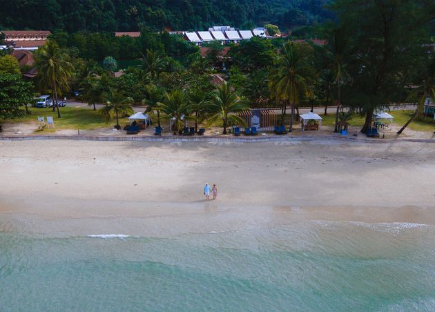 Drone Aerial View Koh Chang Drone View