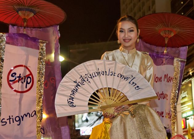 Thailand Chiang Mai Gay Pride Parade Downtown