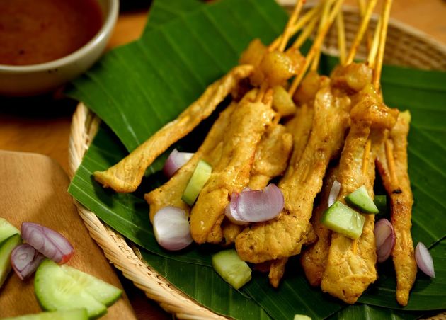 Pork Satay_Top 10 Best Lunch Dishes in Thailand (And How to Make Them) from Tle (Hungry Bear) of The Bear Travel